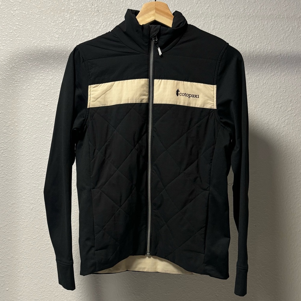 Cotopaxi light track jacket/black/cream